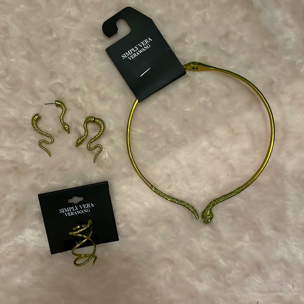 Sparkly Snake Jewelry, Simply Vera by Vera Wang.